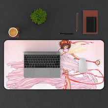 Load image into Gallery viewer, Cardcaptor Sakura Sakura Kinomoto Mouse Pad (Desk Mat) With Laptop