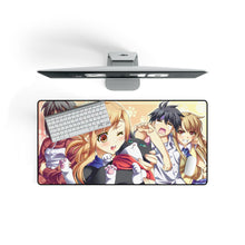 Load image into Gallery viewer, Nyan Koi! Mouse Pad (Desk Mat) On Desk
