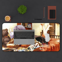Load image into Gallery viewer, Chrome Shelled Regios Mouse Pad (Desk Mat) With Laptop