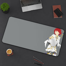 Load image into Gallery viewer, Shirayuki Mouse Pad (Desk Mat) On Desk