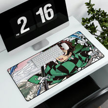 Load image into Gallery viewer, Tanjiro, Kimetsu no Yaiba, Mouse Pad (Desk Mat)