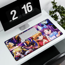 Load image into Gallery viewer, Magical Girl Lyrical Nanoha Mouse Pad (Desk Mat) With Laptop