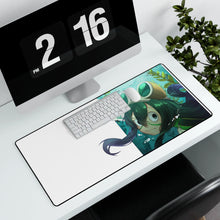 Load image into Gallery viewer, My Hero Academia Tsuyu Asui Mouse Pad (Desk Mat) With Laptop