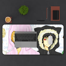 Load image into Gallery viewer, Durarara!! Izaya Orihara, Masaomi Kida, Shinra Kishitani Mouse Pad (Desk Mat) With Laptop