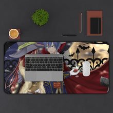 Load image into Gallery viewer, Erza Scarlet Mouse Pad (Desk Mat) With Laptop