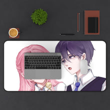 Load image into Gallery viewer, Shikimori's Not Just A Cutie Mouse Pad (Desk Mat) With Laptop