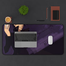 Load image into Gallery viewer, Darker Than Black Hei Mouse Pad (Desk Mat) With Laptop