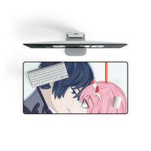 Load image into Gallery viewer, Darling in the FranXX Mouse Pad (Desk Mat) On Desk