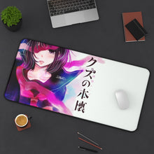 Load image into Gallery viewer, Kuzu No Honkai Hanabi Yasuraoka Mouse Pad (Desk Mat) On Desk