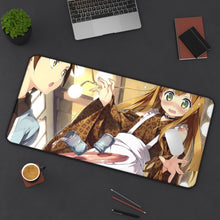 Load image into Gallery viewer, The "H.e.n.t.a.i" Prince and the Stony Cat. Mouse Pad (Desk Mat) On Desk