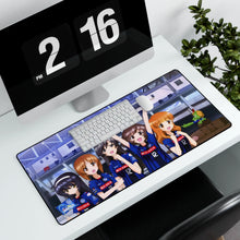 Load image into Gallery viewer, Girls und Panzer Mouse Pad (Desk Mat) With Laptop