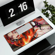Load image into Gallery viewer, Tanjiro, Nezuko, Kimetsu no Yaiba, Mouse Pad (Desk Mat)