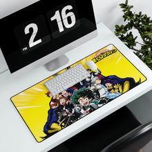 Load image into Gallery viewer, My Hero Academia Izuku Midoriya, Katsuki Bakugou, Tenya Iida, Shouta Aizawa, Tsuyu Asui Mouse Pad (Desk Mat) With Laptop