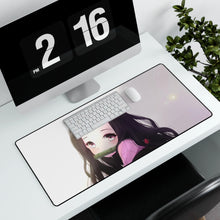 Load image into Gallery viewer, Demon Slayer: Kimetsu no Yaiba Mouse Pad (Desk Mat) With Laptop