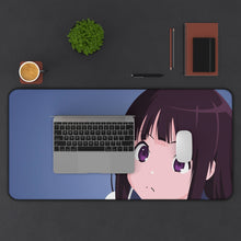 Load image into Gallery viewer, Eru Chitanda Face Mouse Pad (Desk Mat) With Laptop