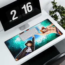 Load image into Gallery viewer, One Piece Monkey D. Luffy Mouse Pad (Desk Mat) With Laptop