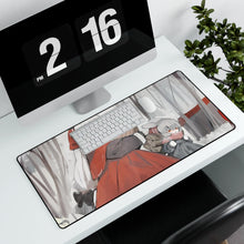 Load image into Gallery viewer, Anime Girl Mouse Pad (Desk Mat) With Laptop