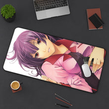 Load image into Gallery viewer, Monogatari (Series) Mouse Pad (Desk Mat) On Desk