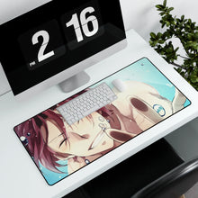 Load image into Gallery viewer, Free! Rin Matsuoka Mouse Pad (Desk Mat) With Laptop