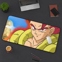 Load image into Gallery viewer, Dragon Ball Super Gogeta SSJ God Mouse Pad (Desk Mat) On Desk