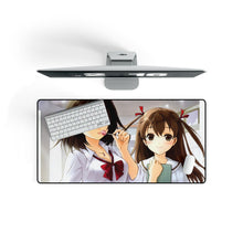 Load image into Gallery viewer, Hatsukoi Limited Mouse Pad (Desk Mat) On Desk