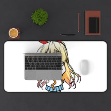 Load image into Gallery viewer, Nisekoi Chitoge Kirisaki Mouse Pad (Desk Mat) With Laptop