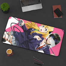 Load image into Gallery viewer, Gamers! Karen Tendou, Keita Amano Mouse Pad (Desk Mat) On Desk