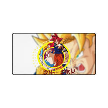 Load image into Gallery viewer, Goku logo Mouse Pad (Desk Mat)