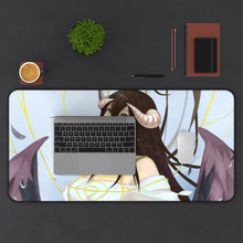 Load image into Gallery viewer, Overlord Albedo Mouse Pad (Desk Mat) With Laptop