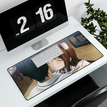 Load image into Gallery viewer, Steins;Gate Kurisu Makise Mouse Pad (Desk Mat) With Laptop