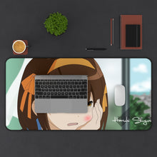 Load image into Gallery viewer, The Melancholy Of Haruhi Suzumiya Mouse Pad (Desk Mat) With Laptop