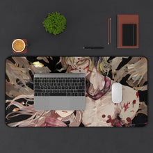Load image into Gallery viewer, Gyutaro, Daki (Demon Slayer) Mouse Pad (Desk Mat) With Laptop