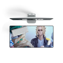 Load image into Gallery viewer, My Hero Academia Izuku Midoriya, All Might Mouse Pad (Desk Mat) On Desk