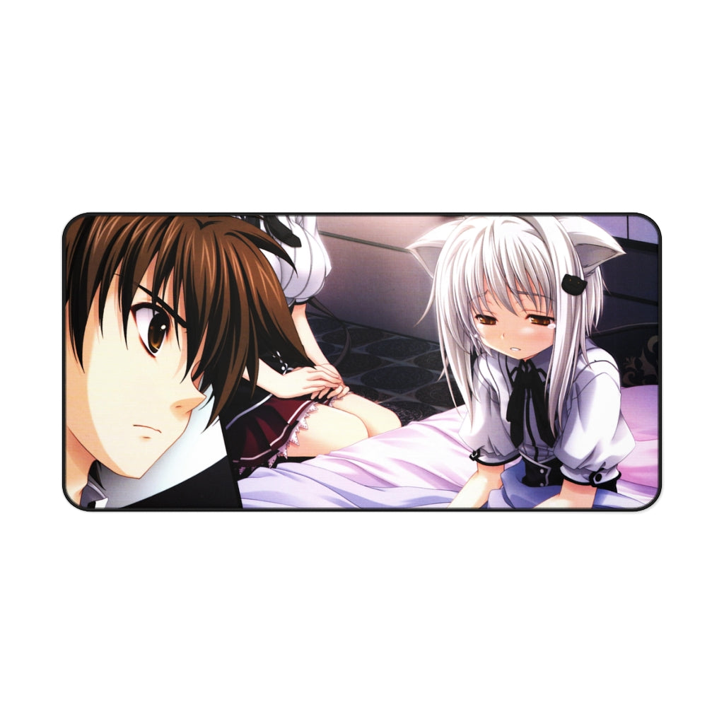 High School DxD Akeno Himejima, Issei Hyoudou, Koneko Toujou Mouse Pad <!-- – Anime Desk Mat -->
