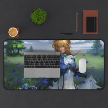 Load image into Gallery viewer, Violet Evergarden Violet Evergarden Mouse Pad (Desk Mat) With Laptop