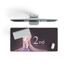 Load image into Gallery viewer, Mirai Nikki Yuno Gasai Mouse Pad (Desk Mat) On Desk