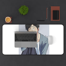 Load image into Gallery viewer, Yuri!!! On Ice Yuuri Katsuki Mouse Pad (Desk Mat) Background