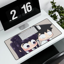 Load image into Gallery viewer, Anime Komi Can't Communicate Mouse Pad (Desk Mat) With Laptop