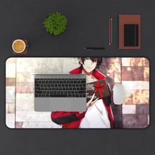 Load image into Gallery viewer, Hypnosis Mic Mouse Pad (Desk Mat) With Laptop