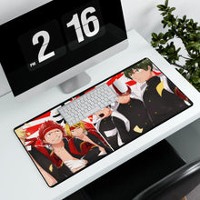 Load image into Gallery viewer, My Hero Academia Izuku Midoriya, Katsuki Bakugou, Tenya Iida Mouse Pad (Desk Mat) With Laptop