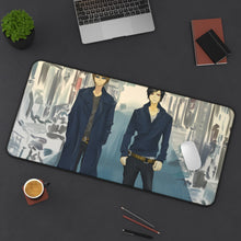 Load image into Gallery viewer, Durarara!! Izaya Orihara, Shizuo Heiwajima Mouse Pad (Desk Mat) On Desk