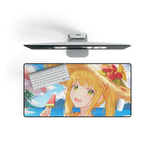 Load image into Gallery viewer, Anime Girl Mouse Pad (Desk Mat) On Desk