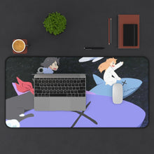 Load image into Gallery viewer, Nichijō Mouse Pad (Desk Mat) With Laptop
