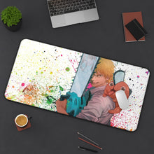Load image into Gallery viewer, Chainsaw Man Mouse Pad (Desk Mat) On Desk