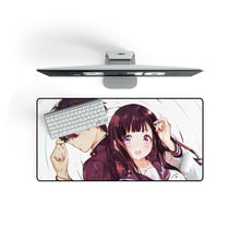 Load image into Gallery viewer, Hyouka Eru Chitanda Mouse Pad (Desk Mat) On Desk