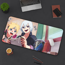 Load image into Gallery viewer, Boruto Uzumaki Mouse Pad (Desk Mat) On Desk