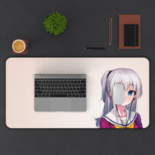Load image into Gallery viewer, Nao Tomori Face Mouse Pad (Desk Mat) With Laptop