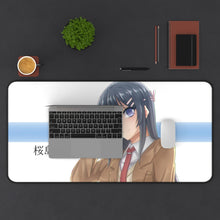 Load image into Gallery viewer, Rascal Does Not Dream Of Bunny Girl Senpai Mouse Pad (Desk Mat) With Laptop