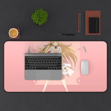Load image into Gallery viewer, Monogatari (Series) Mouse Pad (Desk Mat) With Laptop