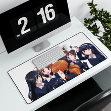Load image into Gallery viewer, Girls und Panzer Mouse Pad (Desk Mat) With Laptop